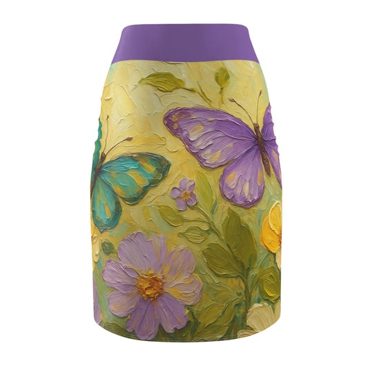 Bloomin' Beauties Pencil Skirt