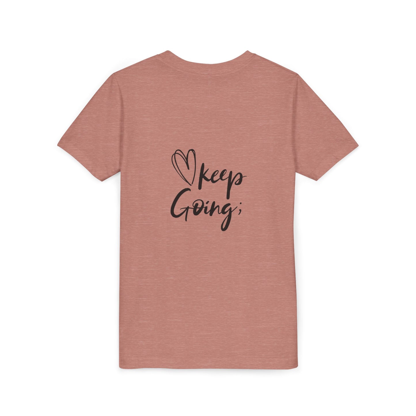 Inspiring Youth Tee: You Matter, Keep Going - Motivational T-Shirt for Kids, Positive Vibes, Birthday Gift, Back-to-School, Everyday Wear