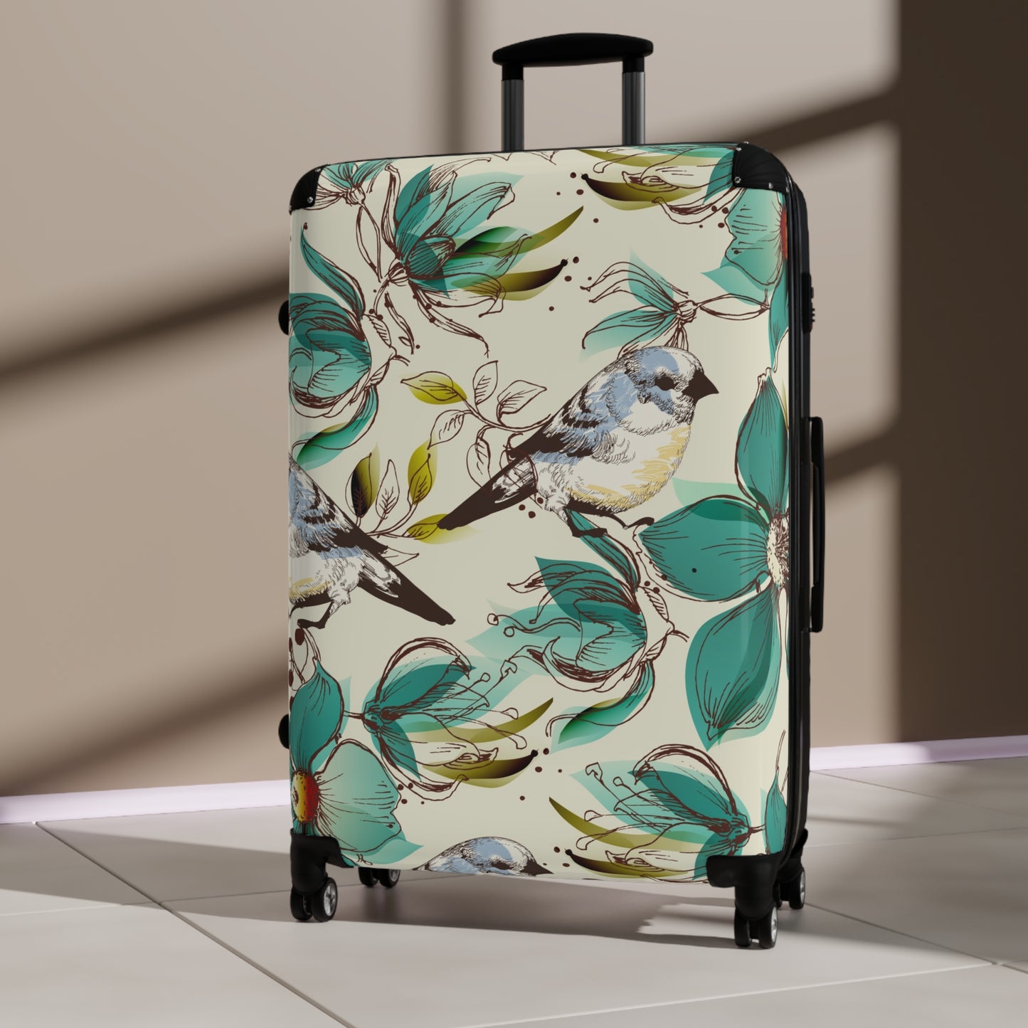 Watchful Bluejay Suitcase