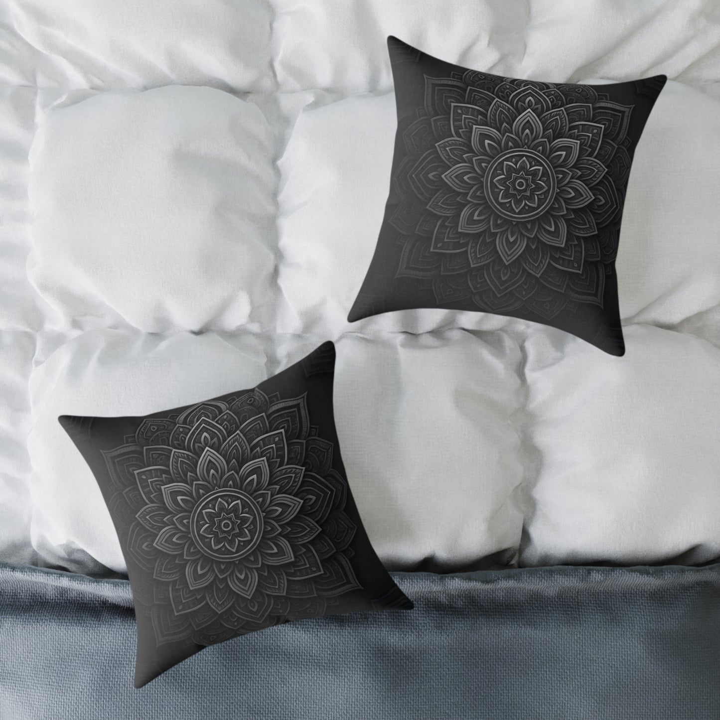 Zen in Black & White Pillow