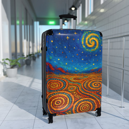 Sacred Patterns Spinner Suitcase