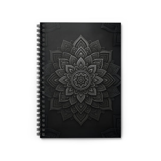 Zen in Black & White Spiral Notebook