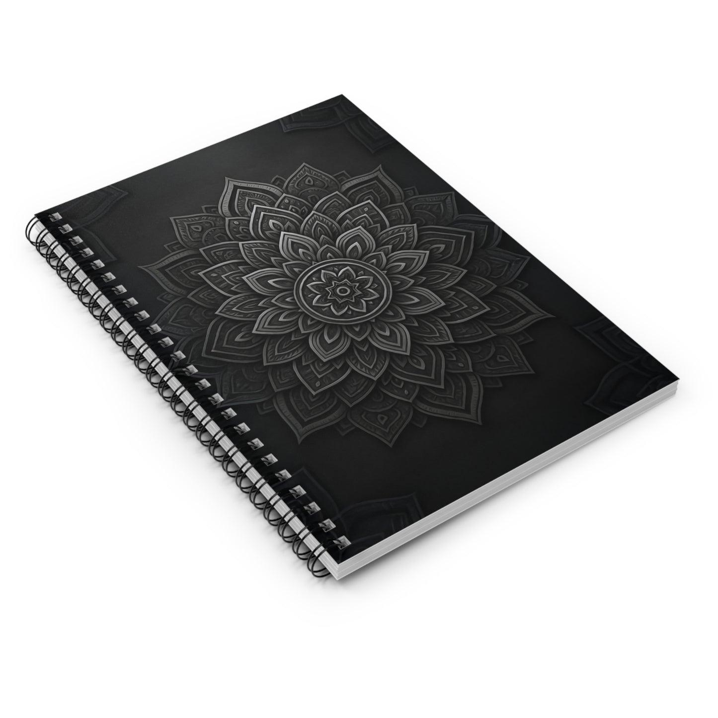 Zen in Black & White Spiral Notebook