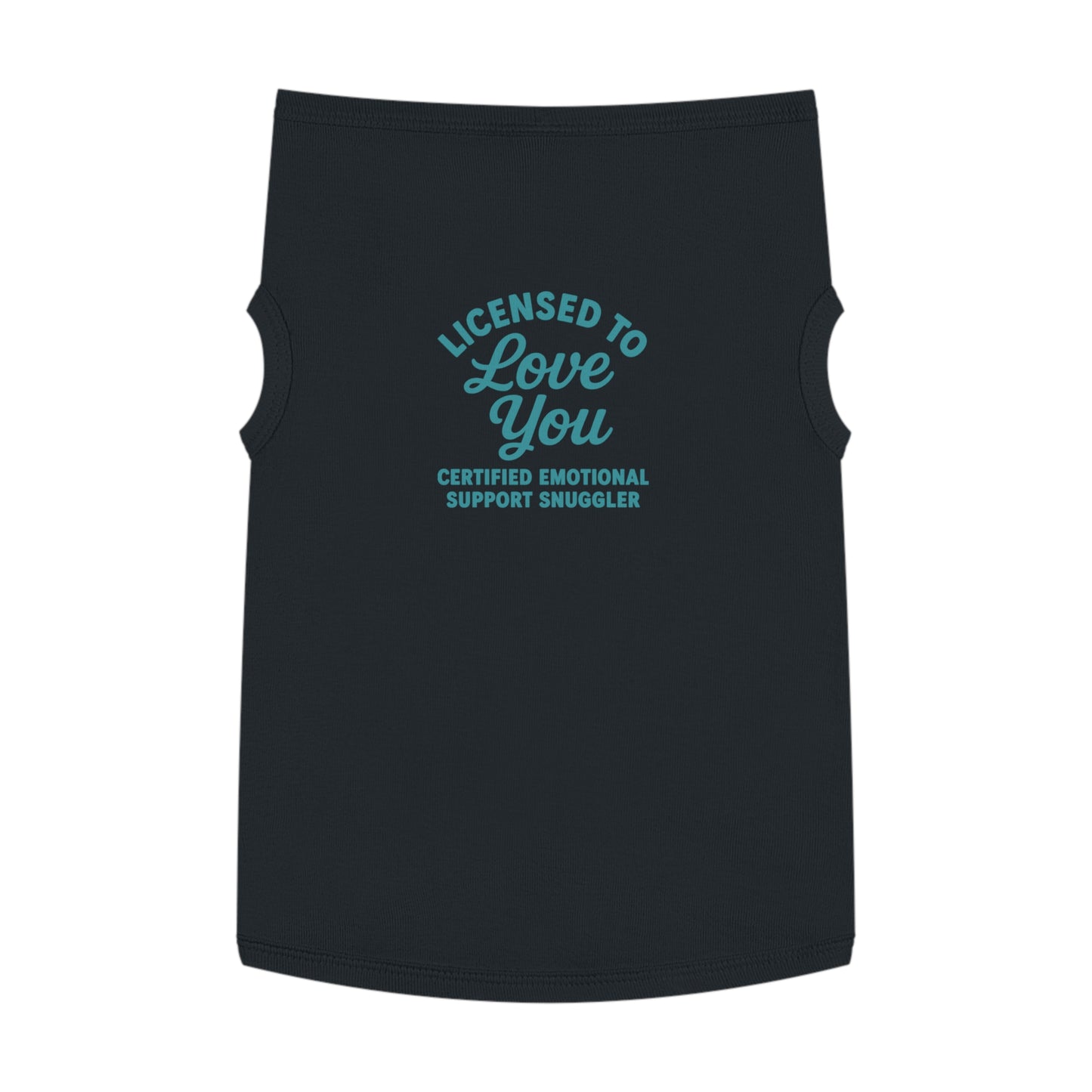 "Licensed to Love You" Pet Tank Top
