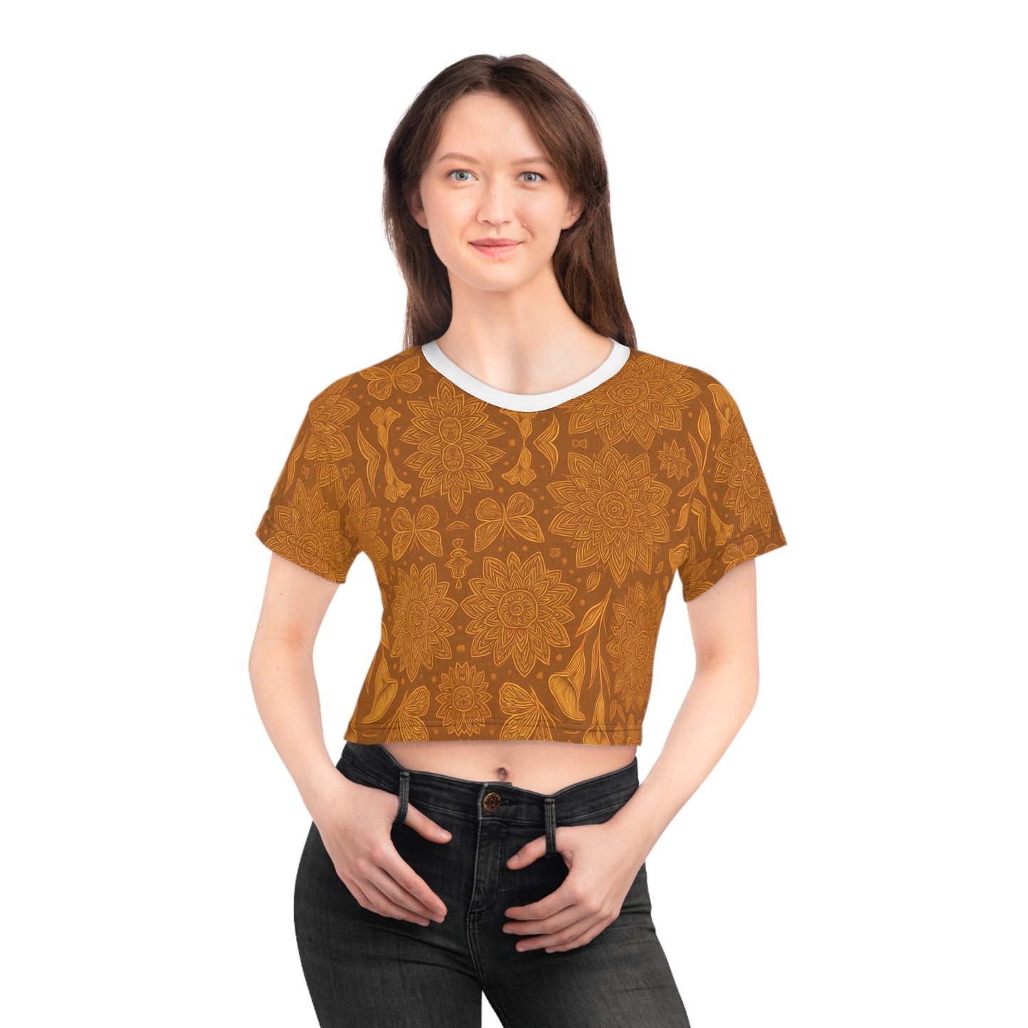 Bloomlight Boho Crop Tee