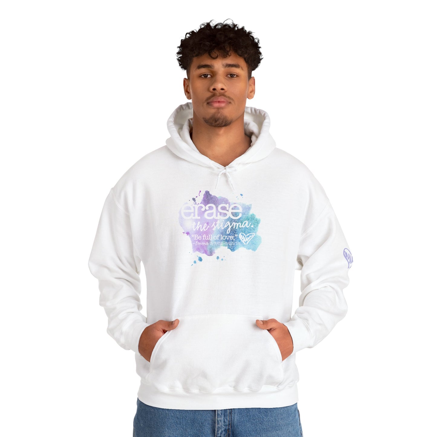 Erase the Stigma Inspirational Unisex Hoodie