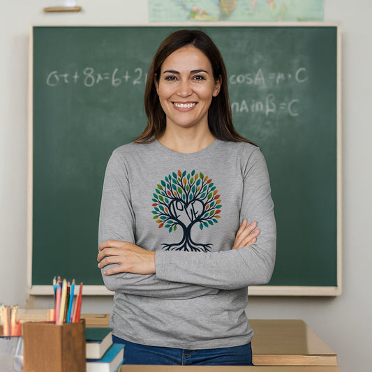 Growing Love Tree Unisex Long Sleeve Tee