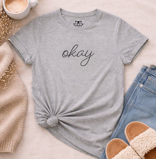 "Okay" Soft Style Tee
