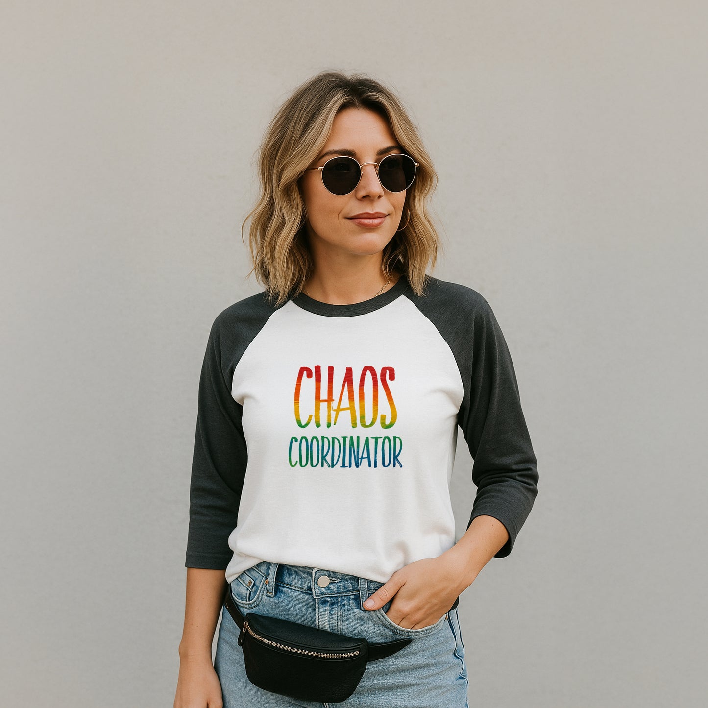 Unisex Chaos Coordinator Raglan Shirt