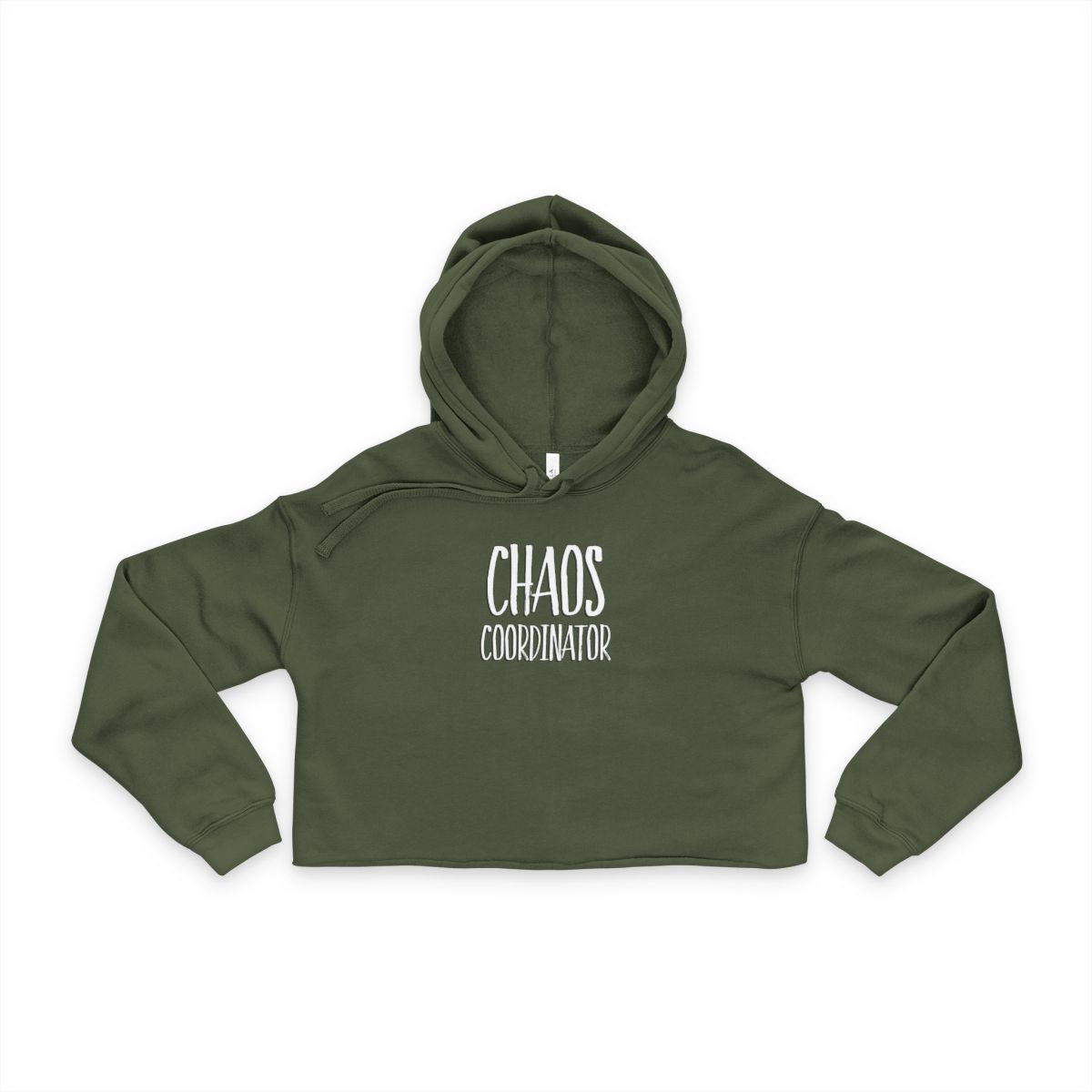 Chaos Coordinator Women's Cropped Hoodie