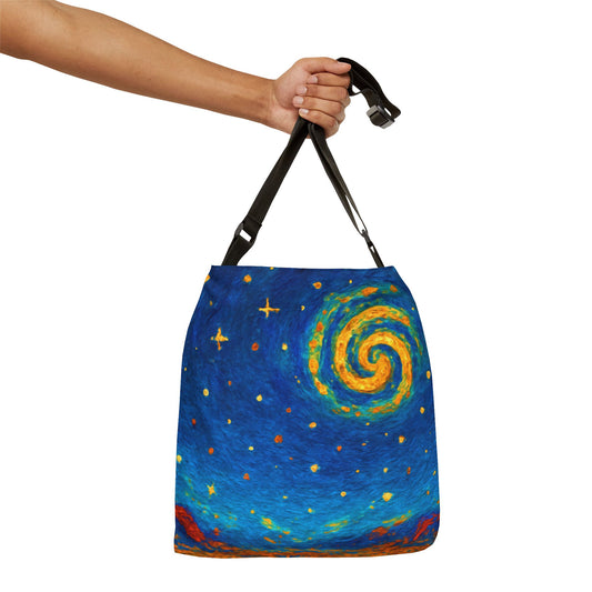 Sacred Patterns Adjustable Tote Bag