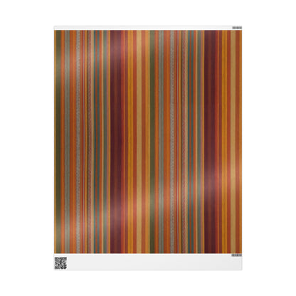 RainBoho Stripes Gift Wrapping Paper