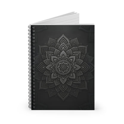Zen in Black & White Spiral Notebook