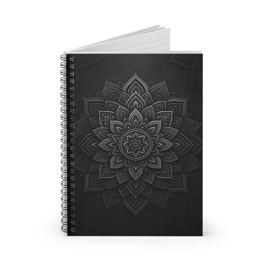 Zen in Black & White Spiral Notebook
