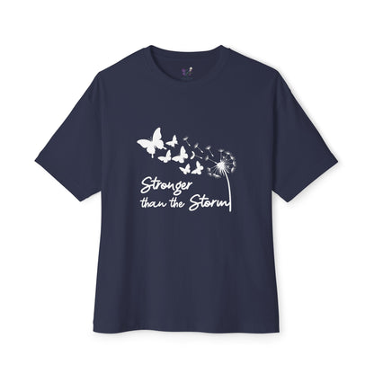 Stronger than the Storm Unisex Oversized Boxy Tee