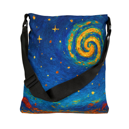 Sacred Patterns Adjustable Tote Bag
