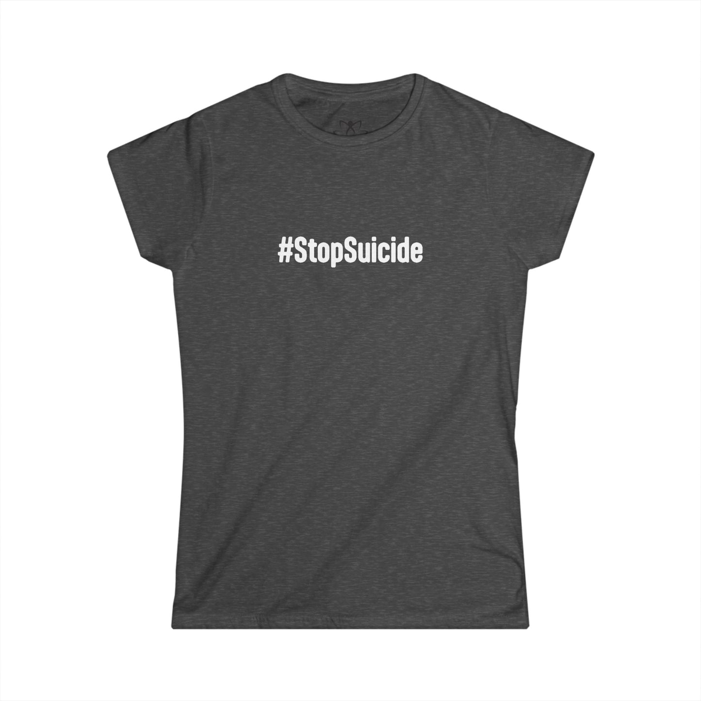 "#StopSuicide" Soft Style Tee