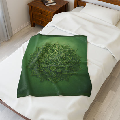 Sage Strength Plush Blanket