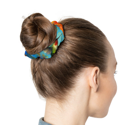 Hummingbird Love Scrunchie