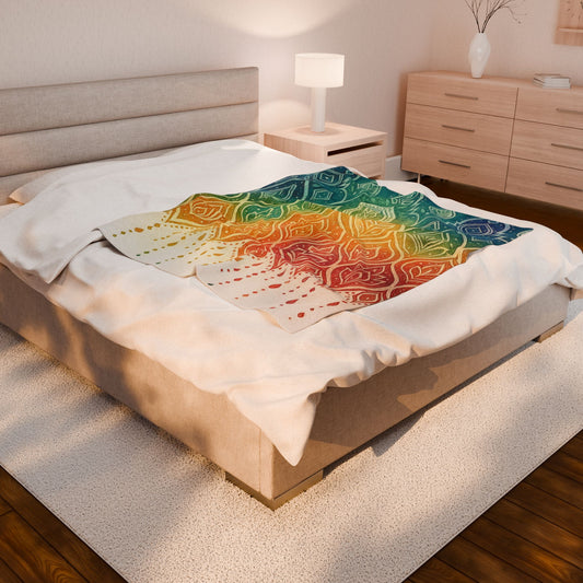RainBoHo Plush Blanket