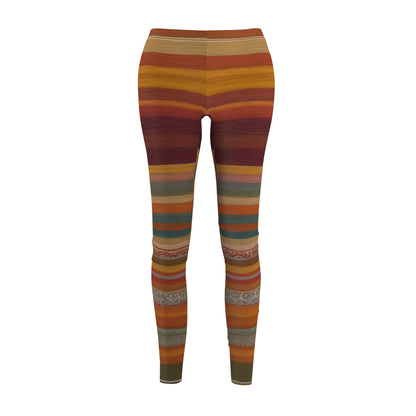 RainBoho Striped Leggings