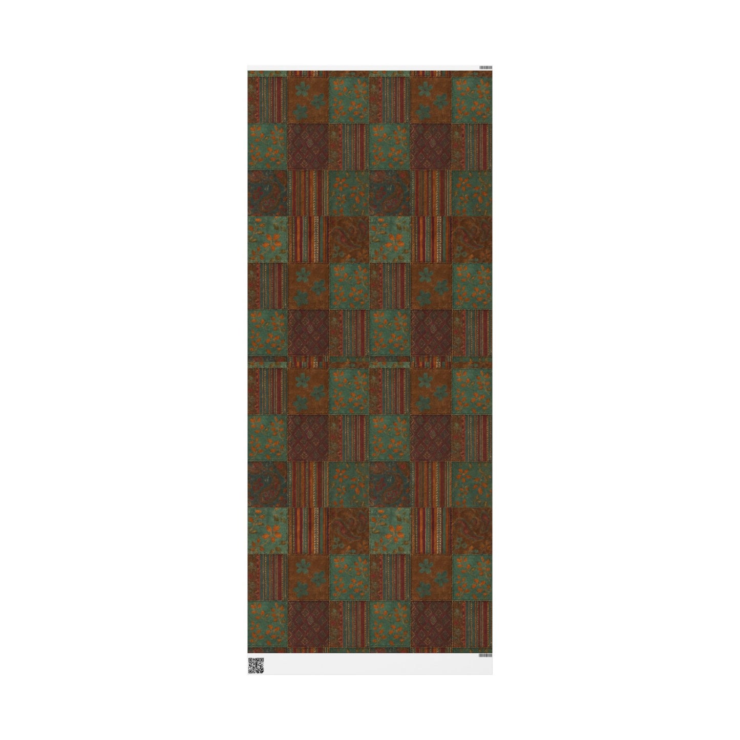 Boho Patchwork Gift Wrapping Paper