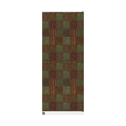 Boho Patchwork Gift Wrapping Paper