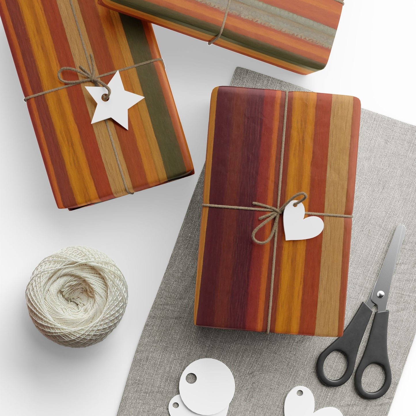 RainBoho Stripes Gift Wrapping Paper