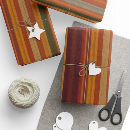 RainBoho Stripes Gift Wrapping Paper