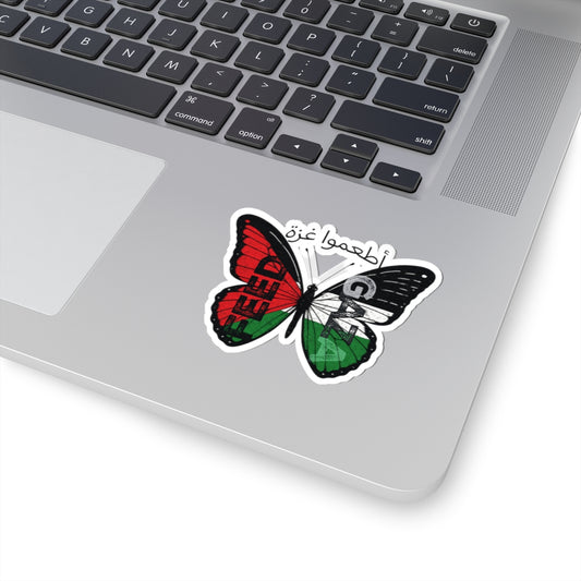 Free Gaza Die-Cut Stickers