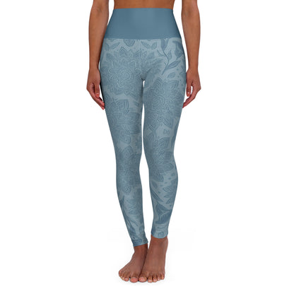 Floral High Waisted Yoga Leggings | Fitness Leggings, Activewear, Workout Pants, Gift for Yogis, Comfortable Leggings