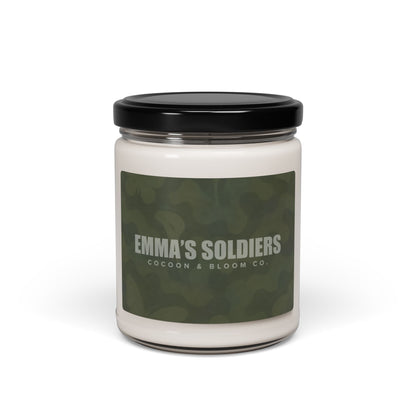 Emma's Soldiers Camo Scented Soy Candle