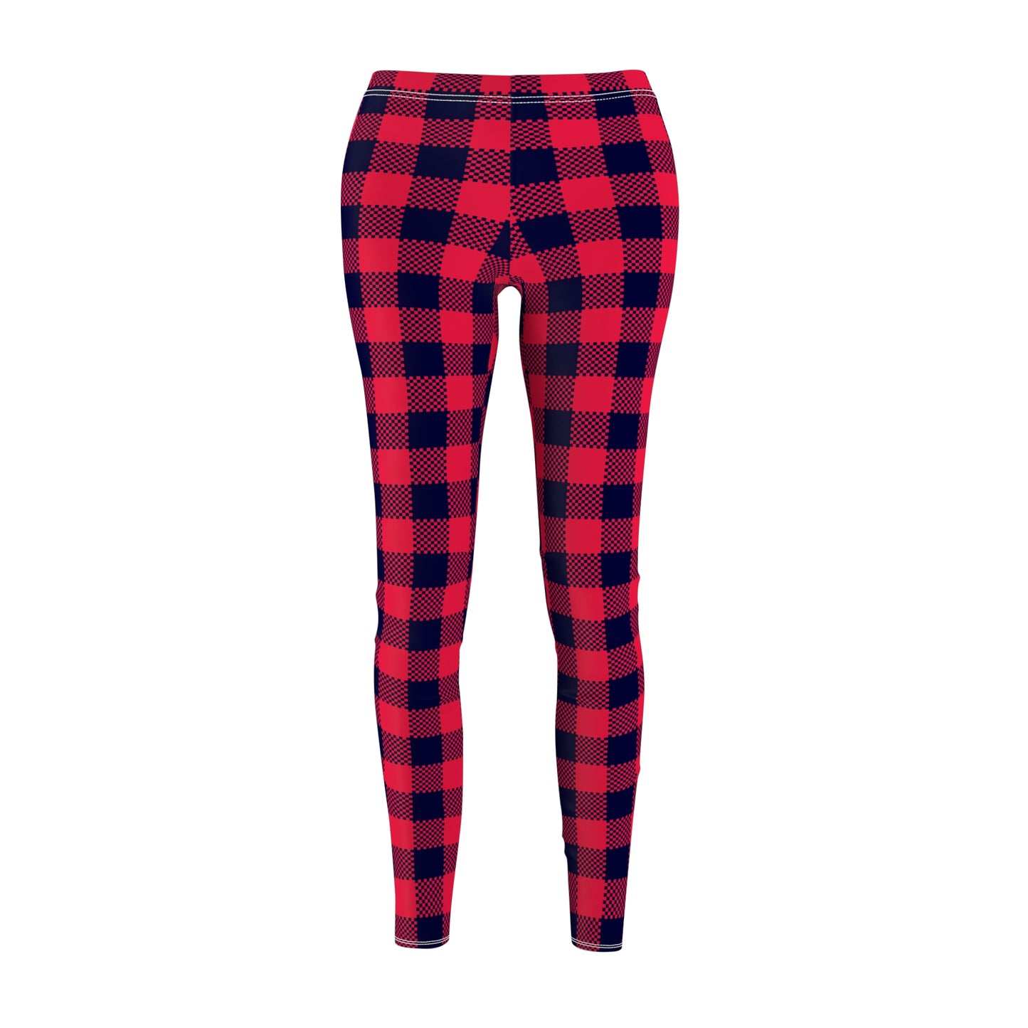 Red Gingham Leggings