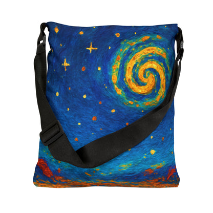 Sacred Patterns Adjustable Tote Bag