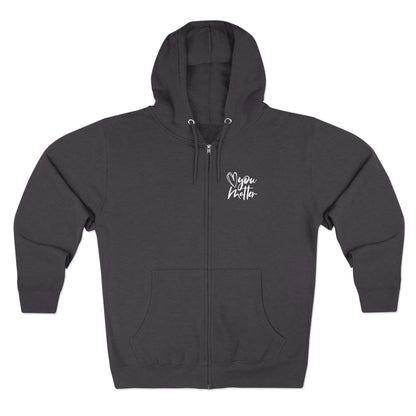 Keep Going; You Matter Unisex Zip Hoodie