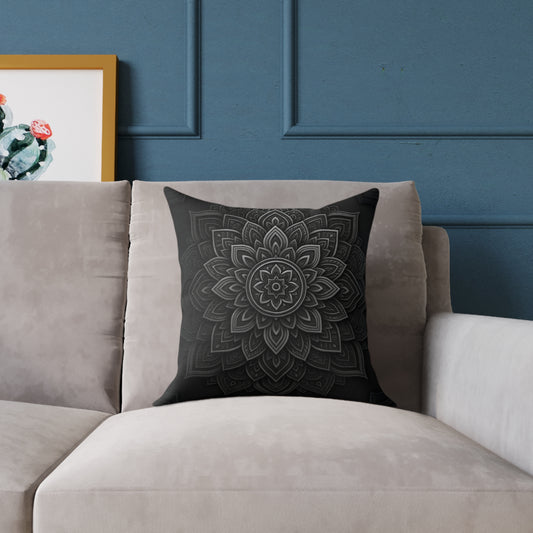 Zen in Black & White Pillow