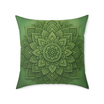Sage Strength Mandala Pillow