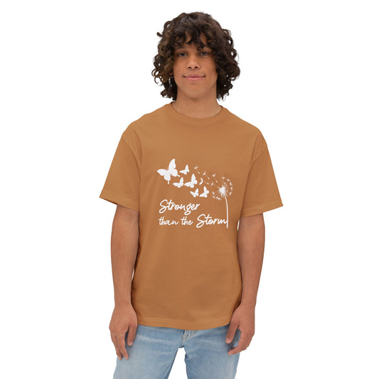 Stronger than the Storm Unisex Oversized Boxy Tee
