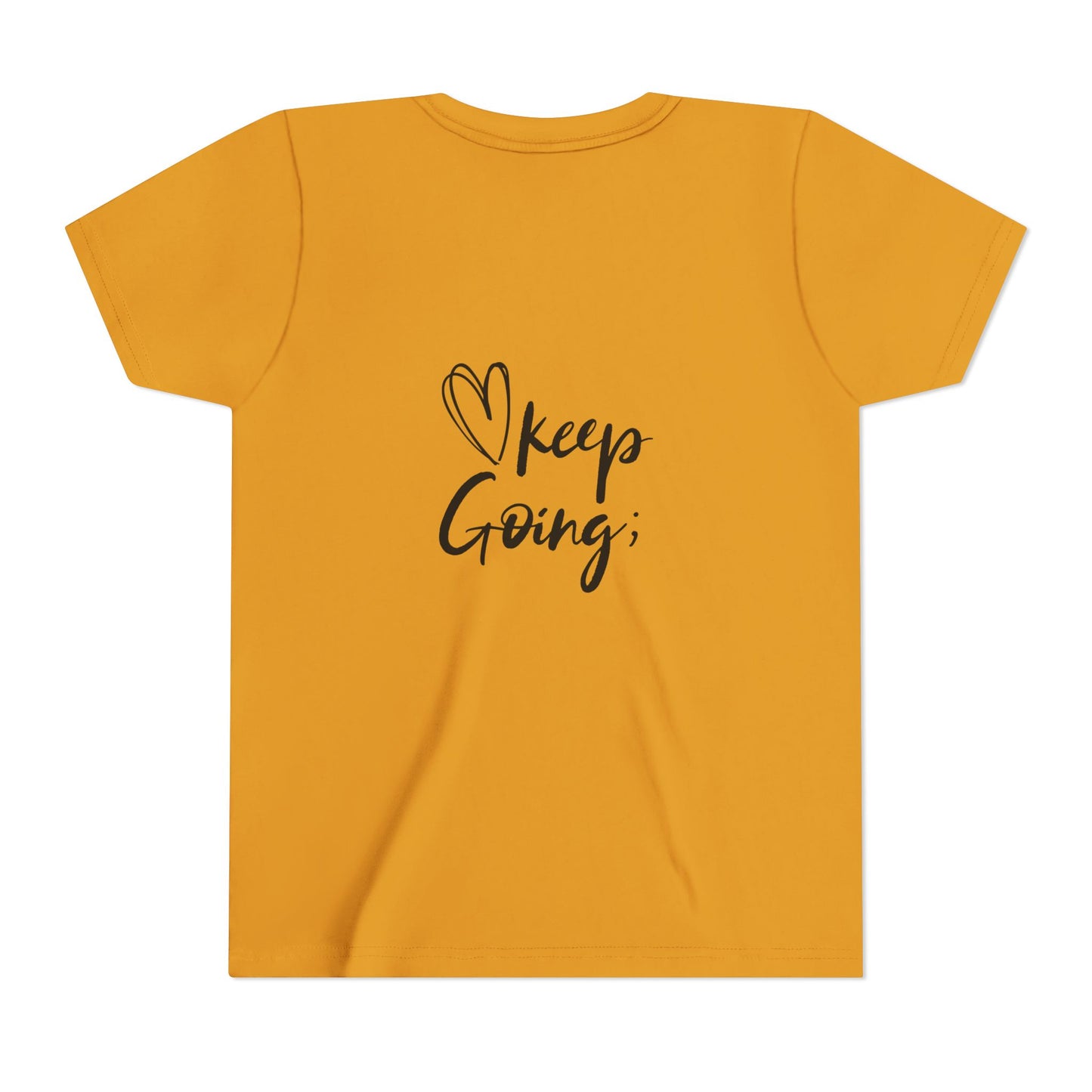 Inspiring Youth Tee: You Matter, Keep Going - Motivational T-Shirt for Kids, Positive Vibes, Birthday Gift, Back-to-School, Everyday Wear