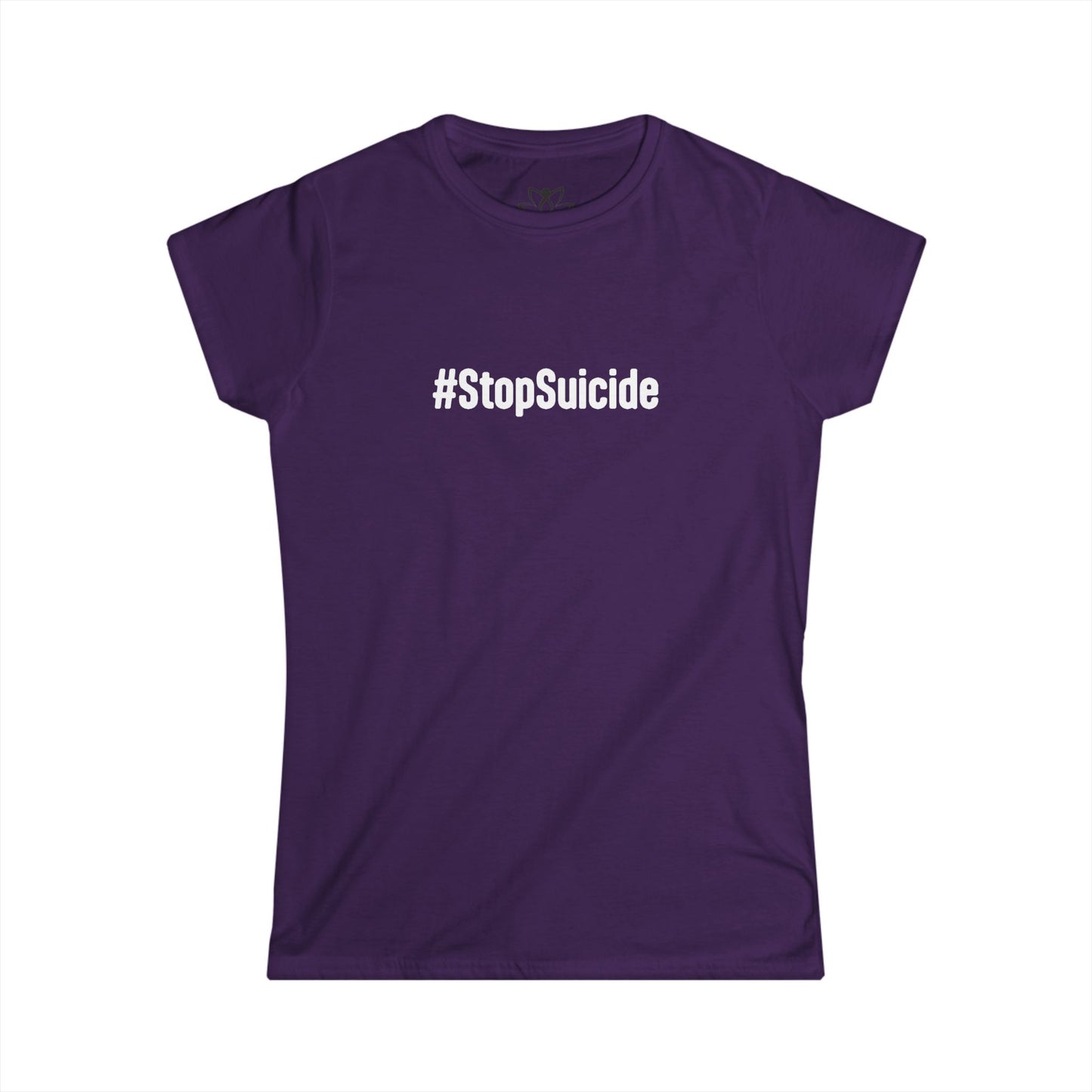 "#StopSuicide" Soft Style Tee