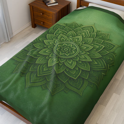 Sage Strength Plush Blanket