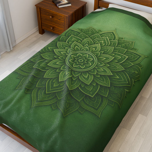 Sage Strength Plush Blanket