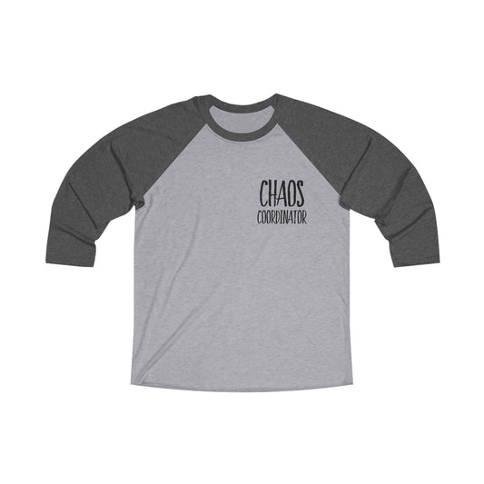 Chaos Coordinator Unisex Loose Fit Raglan Tee