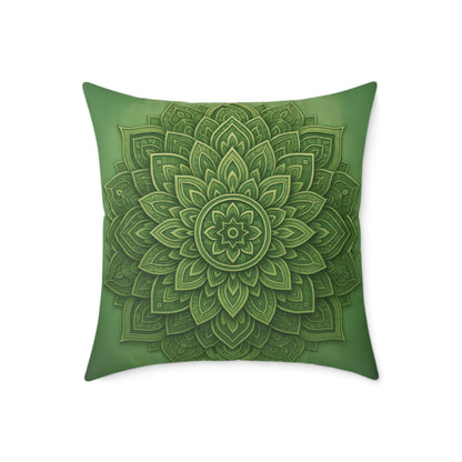 Sage Strength Mandala Pillow