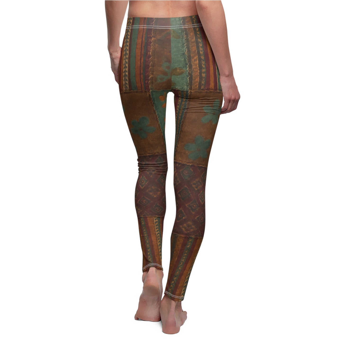 Bohemian Patchwork Leggings