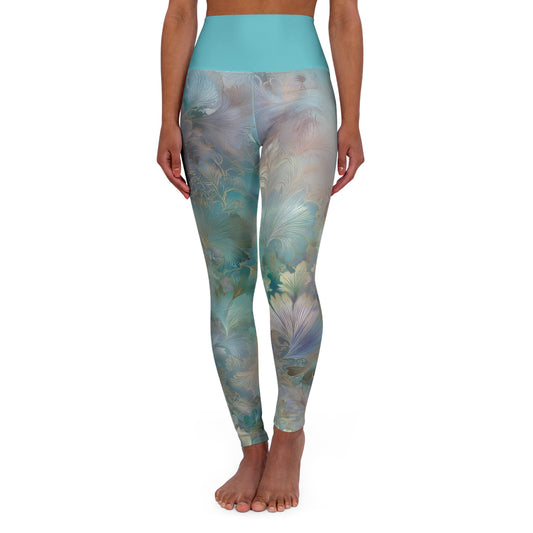 Strange Blooms High-Waisted Yoga Leggings