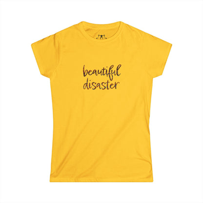 "Beautiful Disaster" Soft Style Tee