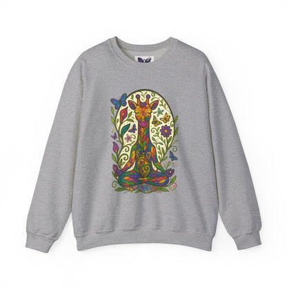 Meditating Giraffe Sweatshirt