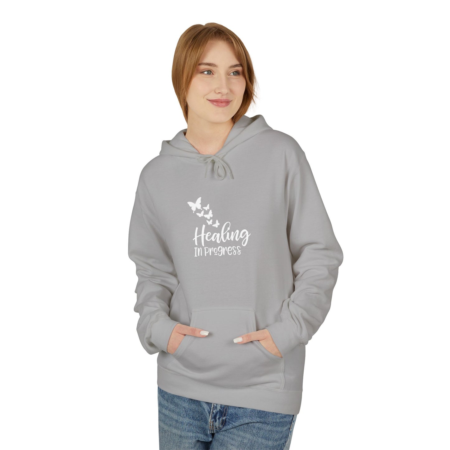 Healing In Progress Unisex Fleece Hoodie