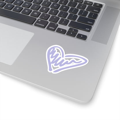 Emma's Heart Kiss-Cut Stickers